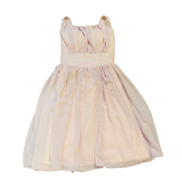 dressale Dresses & Skirts - DRESSALE NWT Light Pink Cap Sleeve Sequin Dress